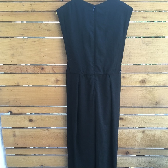 Black Aase Jumpsuit w/ Tie Waist - Small - Picture 2 of 5